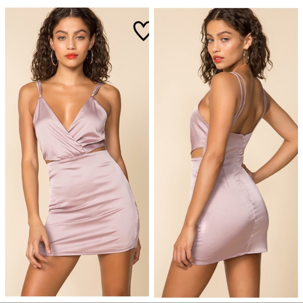 ⭐️ NWT Superdown Aliz Mini Dress Dusty Purple XXS
